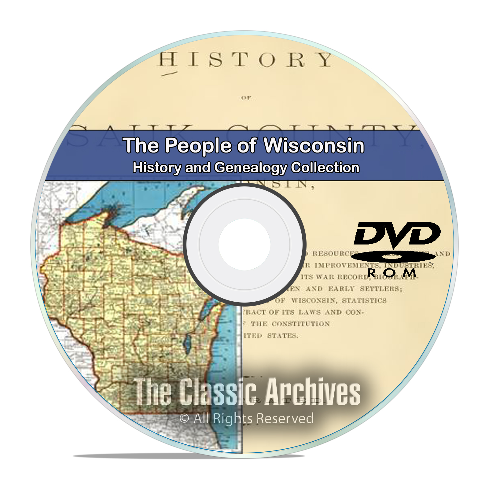 Wisconsin WI, People Cities Towns History and Genealogy 29 Books DVD